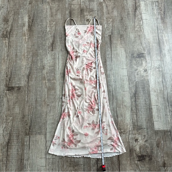 Shein Floral Print Criss Cross Back Dress - Picture 8 of 13